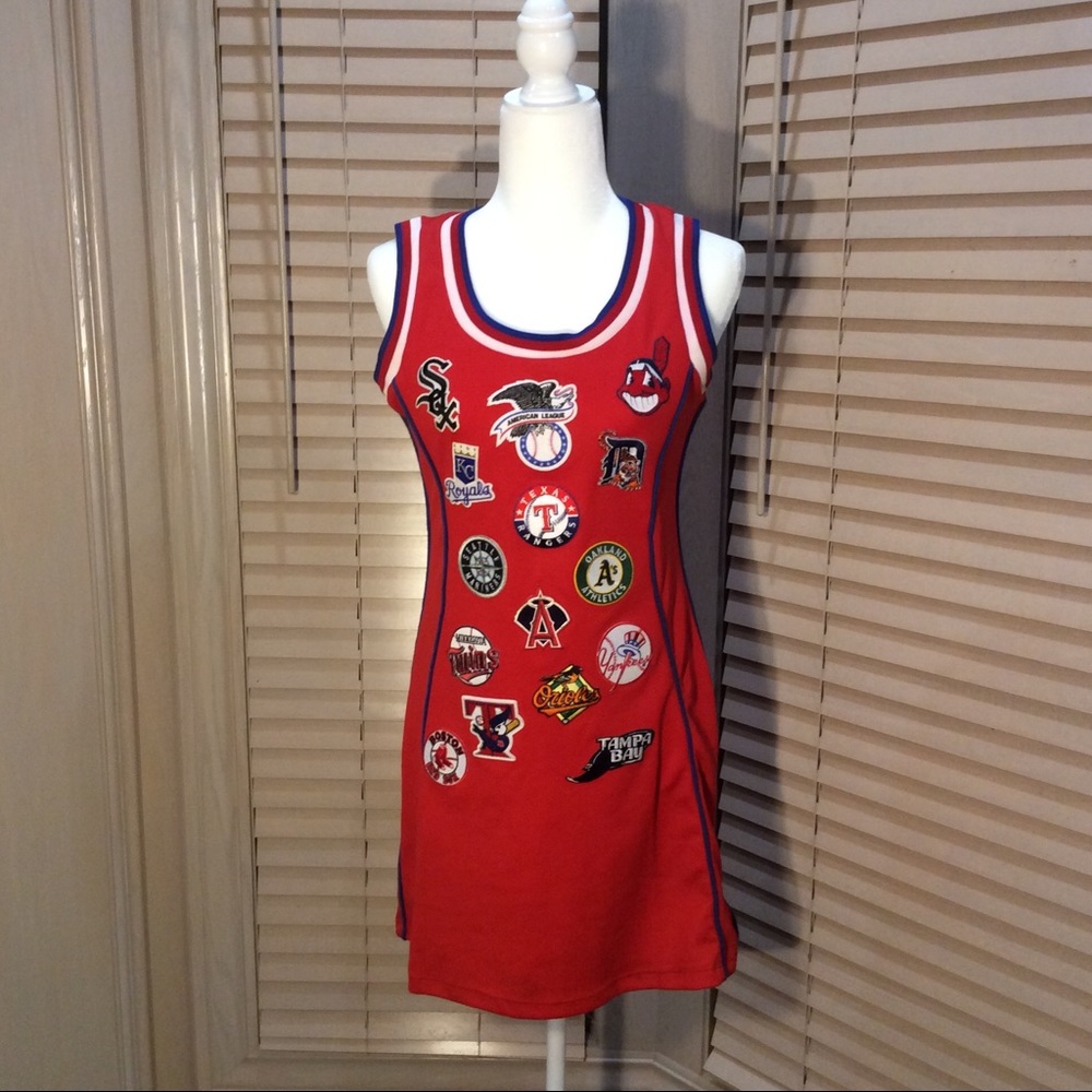 American League All Star Jersey Dress Small